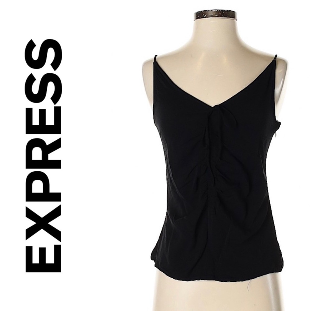 Express Spaghetti Strap Black Camisole